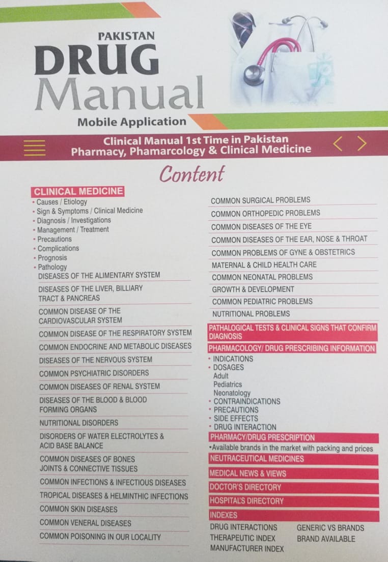 pakistan drug manual mobile application 2023