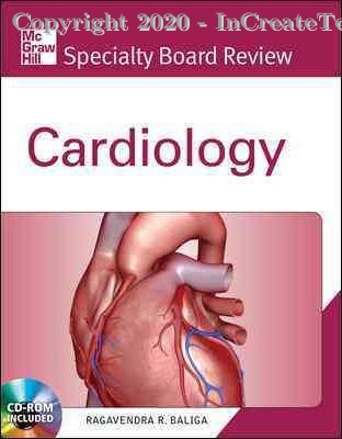 Specialty Board Review Cardiology 2vol set, 1E