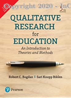qualitative research for education an introduction to theories and methods
