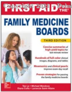 First Aid for the Family Medicine Boards, 3e