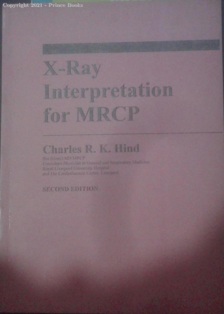 x ray interpretation for mrcp, 2e