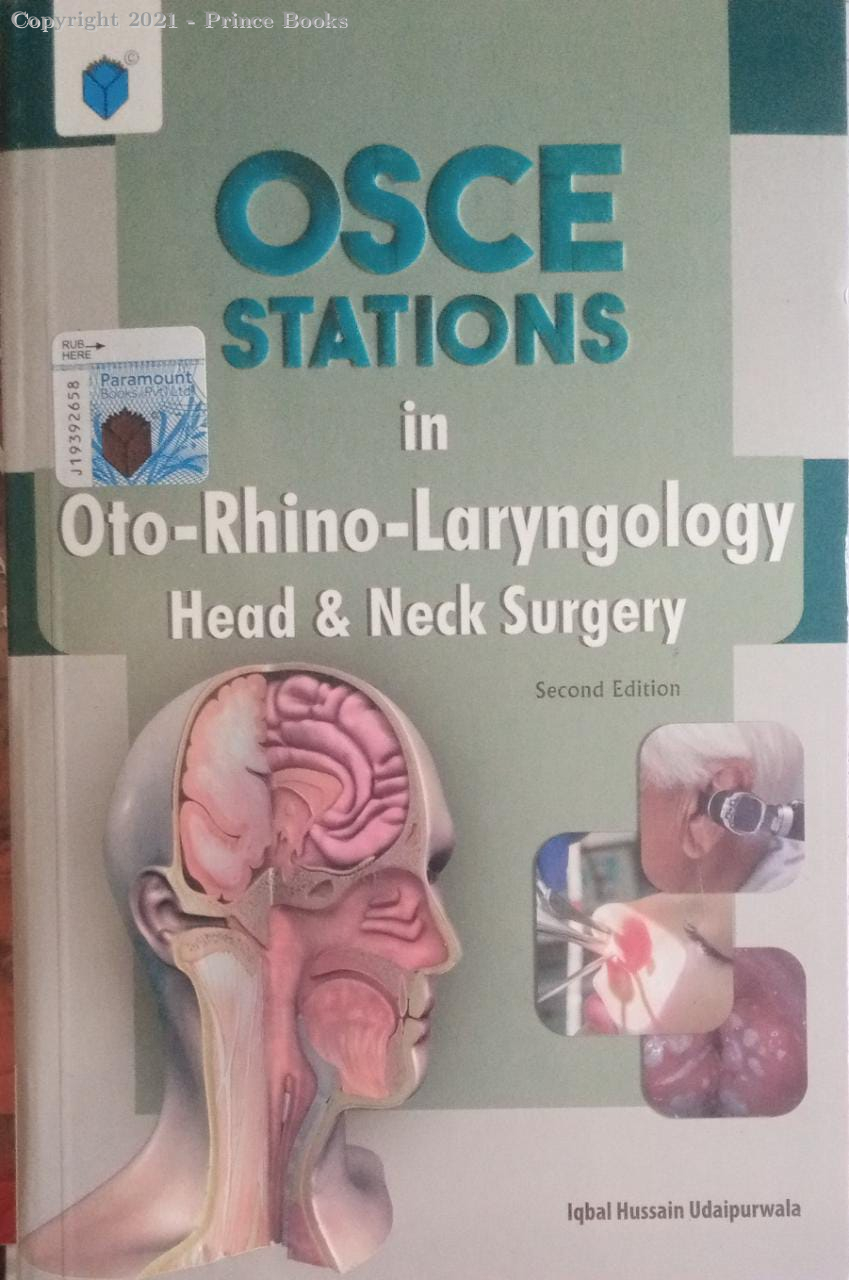 osce stations in oto rhino laryngology, 2e