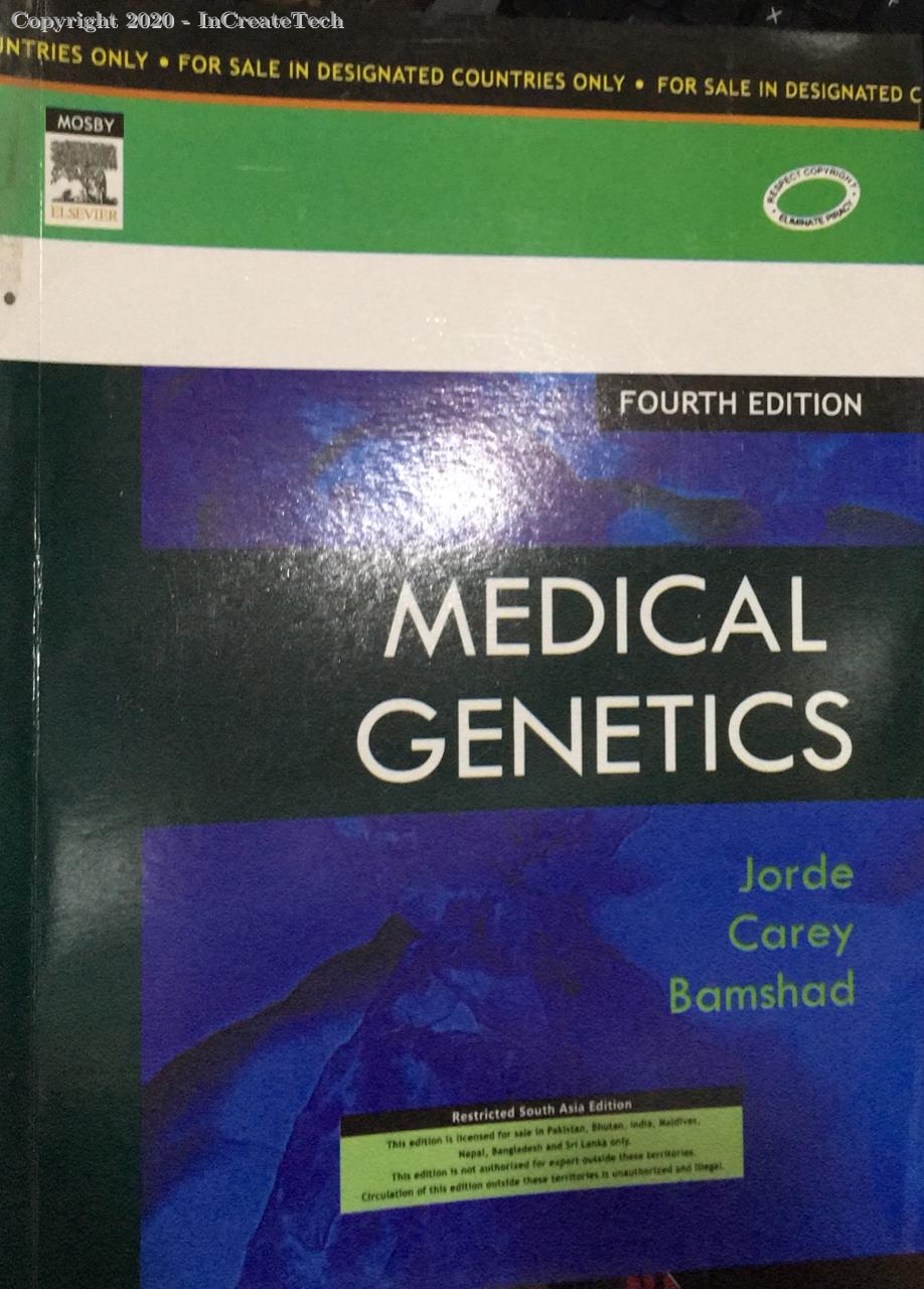 MEDICAL GENETICS, 4E