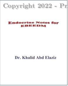 Endocrine NOTES FOR EBEEDM