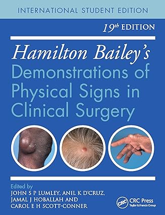 Hamilton Bailey's Physical Signs: Demonstrations of Physical Signs in Clinical Surgery, 19e