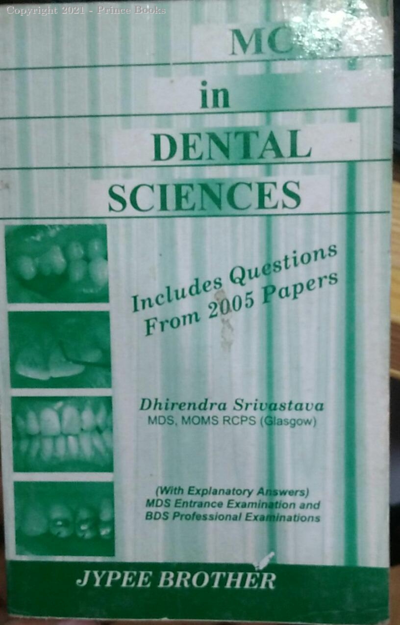 43177134 MCQs in Dental sciences