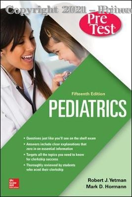 PRETESt Pediatrics, 15E