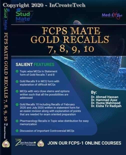FCPS MATE GOLD RECALLS 7, 8, 9, 10