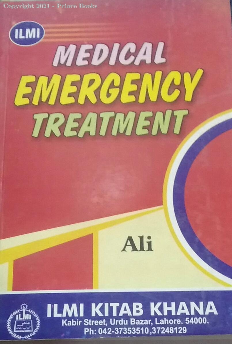 medical emergency treatment, 1