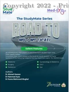 the studymate series road to md ms jcat, 2e