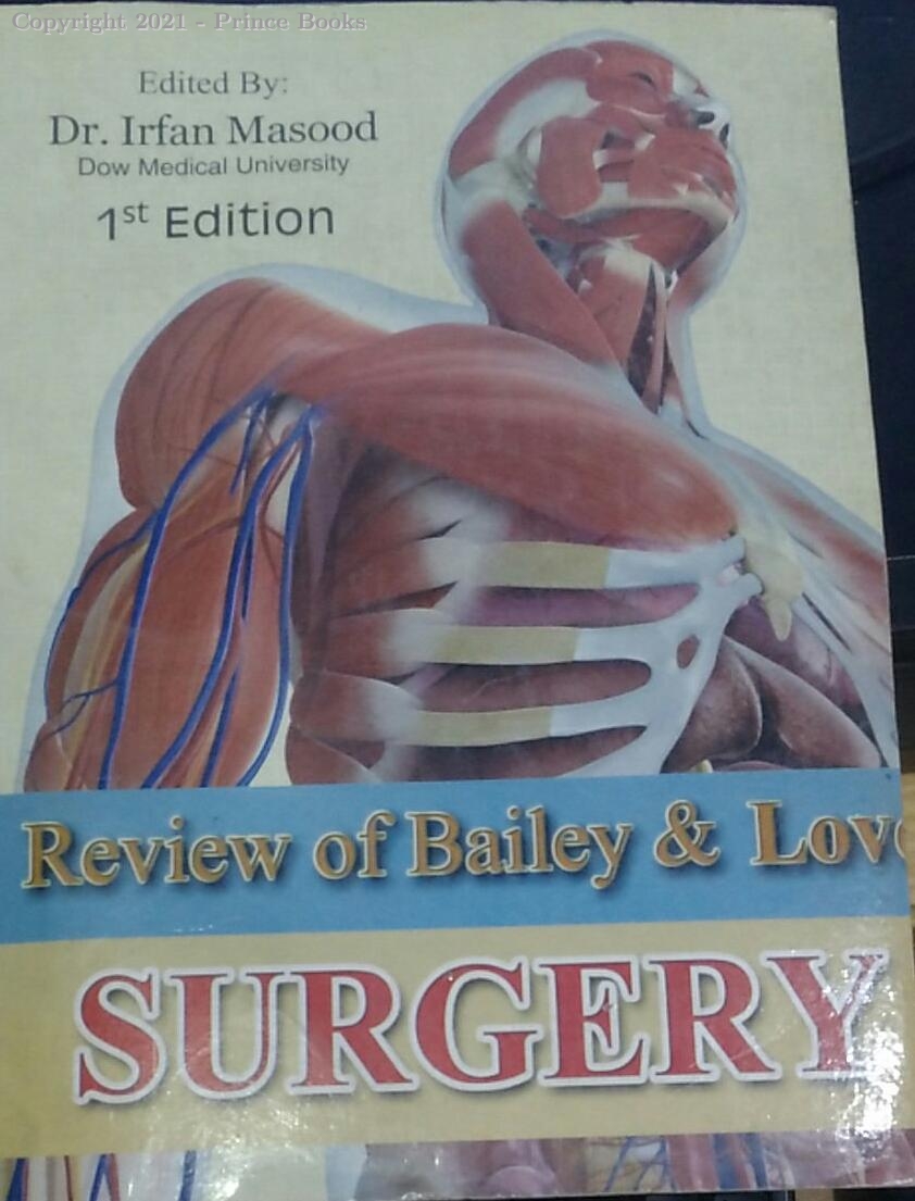 review of bailey & love surgery