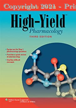 High-Yield™ Pharmacology High-Yield Series, 3e