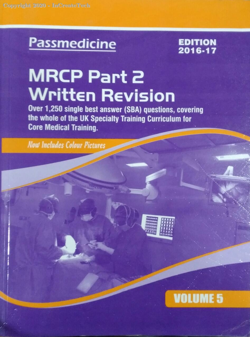 PASSMEDICINE MRCP PART 2 WRITTEN REVISION, 5VOL set