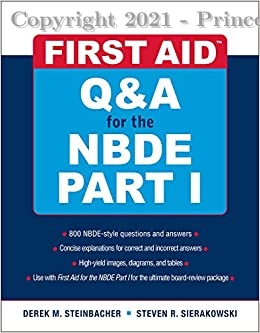 First Aid q&a for the NBDE Part 1, 1E