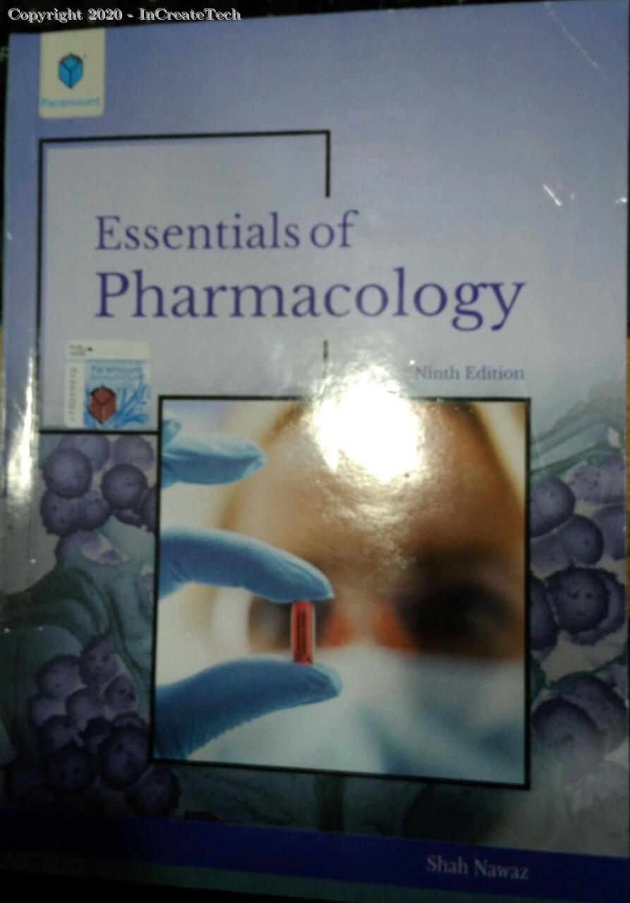 ESSANTIALS OF PHARMACOLOGY