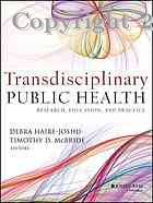 Transdisciplinary public health, 1e