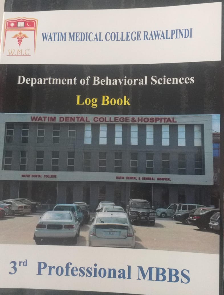 watim medical college log book behavioral sciences 3rd year