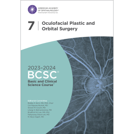 Oculofacial Plastic and Orbital Surgery BCSC 2023.2024
