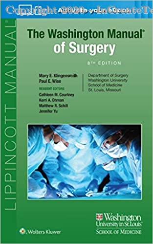 The Washington Manual of Surgery, 8e
