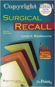 surgical recall, 5e