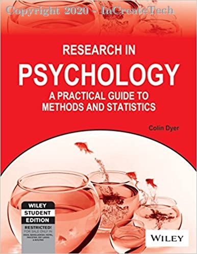 9788126536375 - Research In Psychology A Practical Guide To Methods And ...