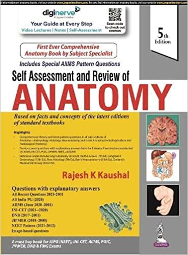 Self Assessment and Review of Anatomy, 5e