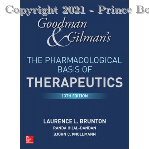 goodman & gilman's the pharmacological basis of therapeutics 2 vol set,13e