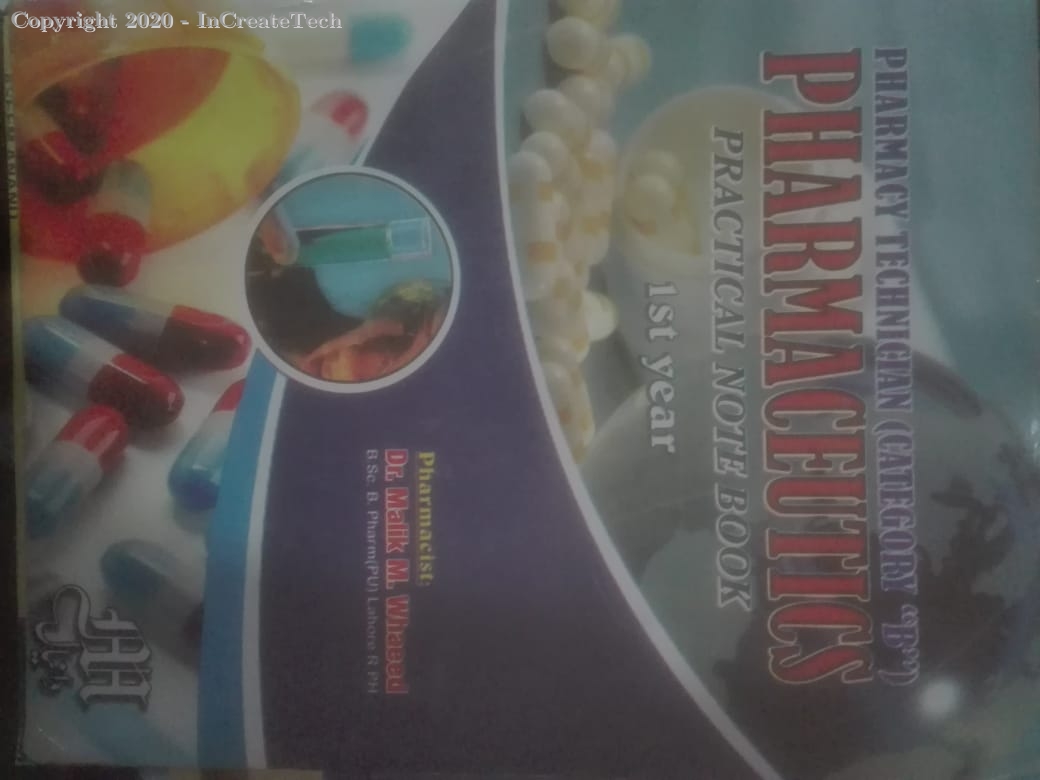 pharmacetics parctical note book, 1e
