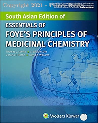 Essentials of Foye's Principles of Medicinal Chemistry, 1e