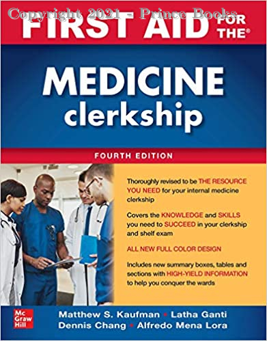 First Aid for the Medicine Clerkship, 4e