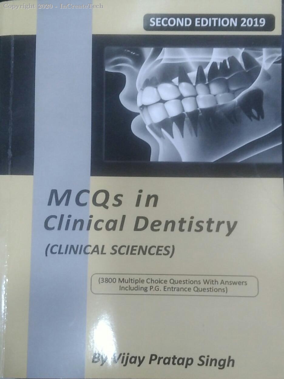 mcqs in clinical dentistry