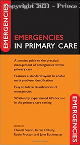 Emergencies in Primary Care, 1e