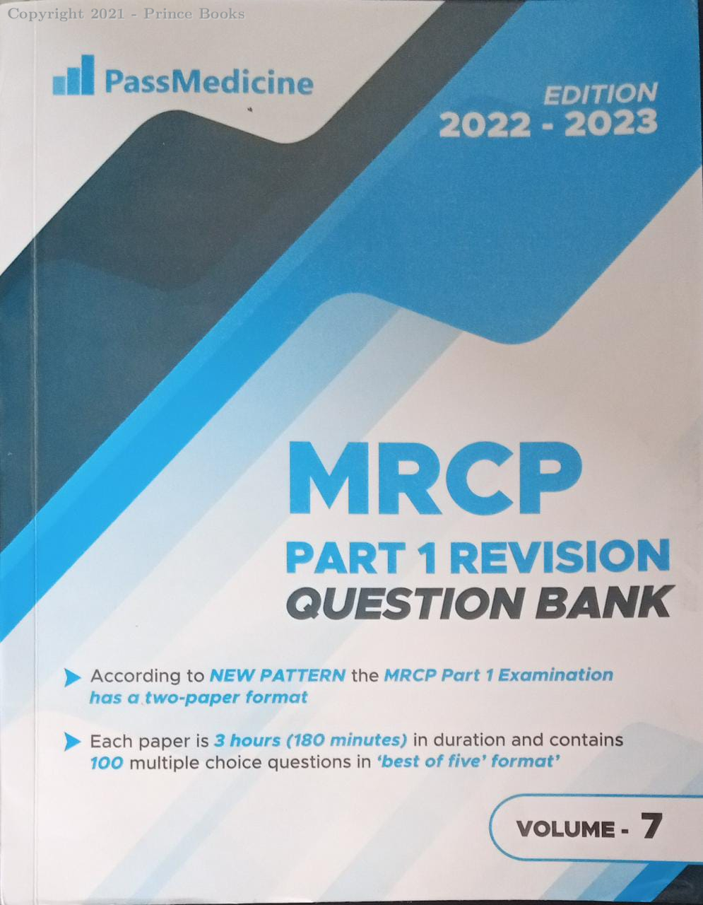 PASSMEDICINE MRCP PART 1 REVISION QUESTION BANK, 7 VOLUME SET