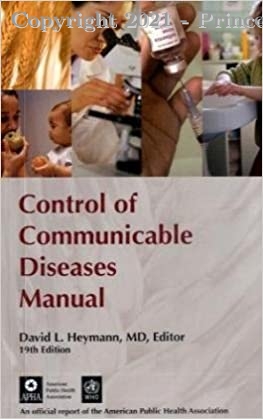 Control of Communicable Diseases Manual, 19e