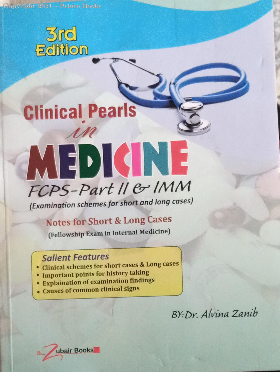 clinical pearls in medicine fcps part ii & imm, 3e