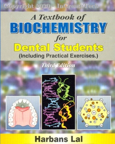 a textbook of Biochemistry for Dental Students, 3e
