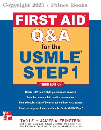 First Aid Q&A for the USMLE Step 1, 3e
