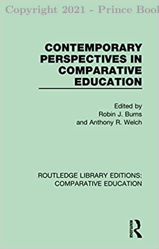 Contemporary Perspectives in Comparative Education, 1e