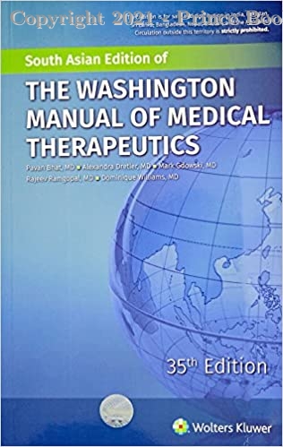 The Washington Manual Of Medical Therapeutics, 35e south asian eition