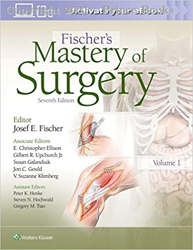 Fischer's Mastery of Surgery 4 VOL SET, 7E