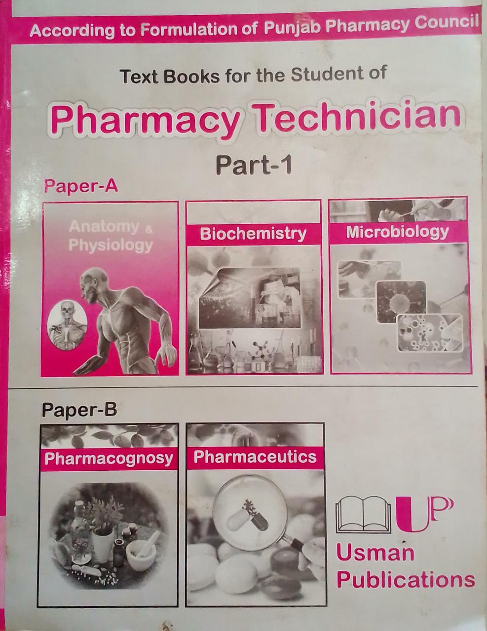 textbook for the student of pharmacy technician part 1