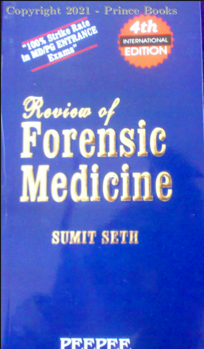 reveiw of forensic medicine, 4e