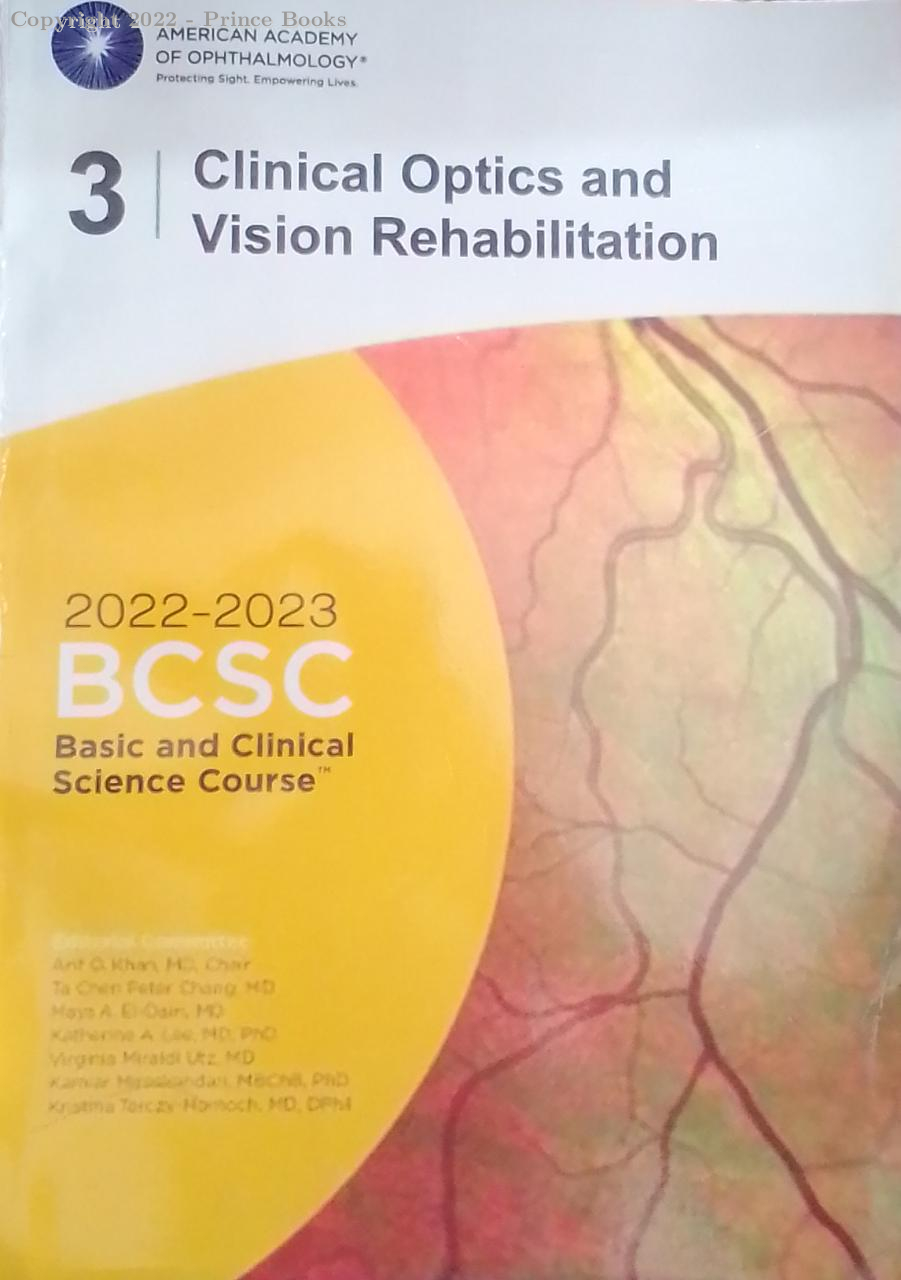 clinical optics and vision rehabilitation 3 2022,2023