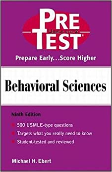 Behavioral Sciences: PreTest Self-Assessment and Review, 9e