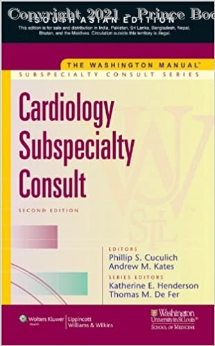 Manual Cardiology Subspecialty Consult, 2e