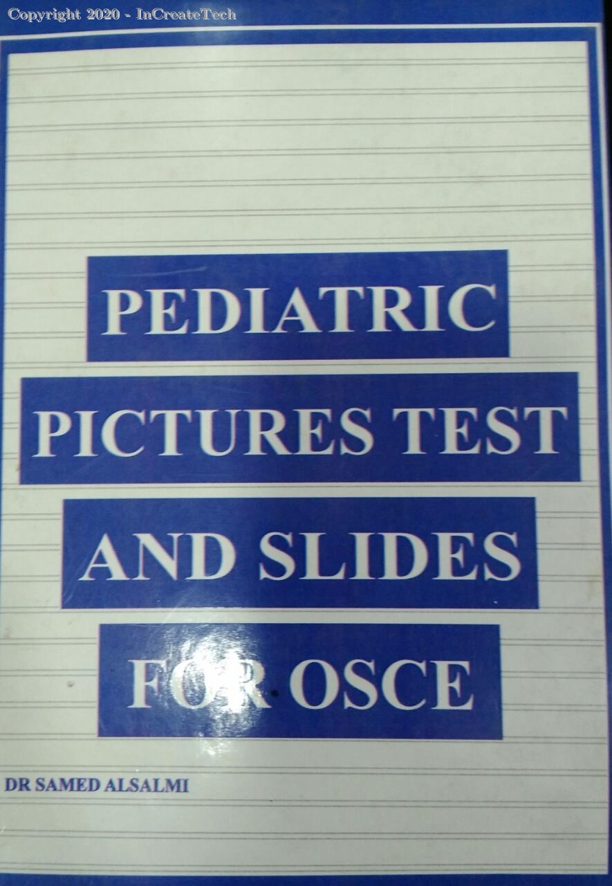 pediatric pictures test and slides for osce