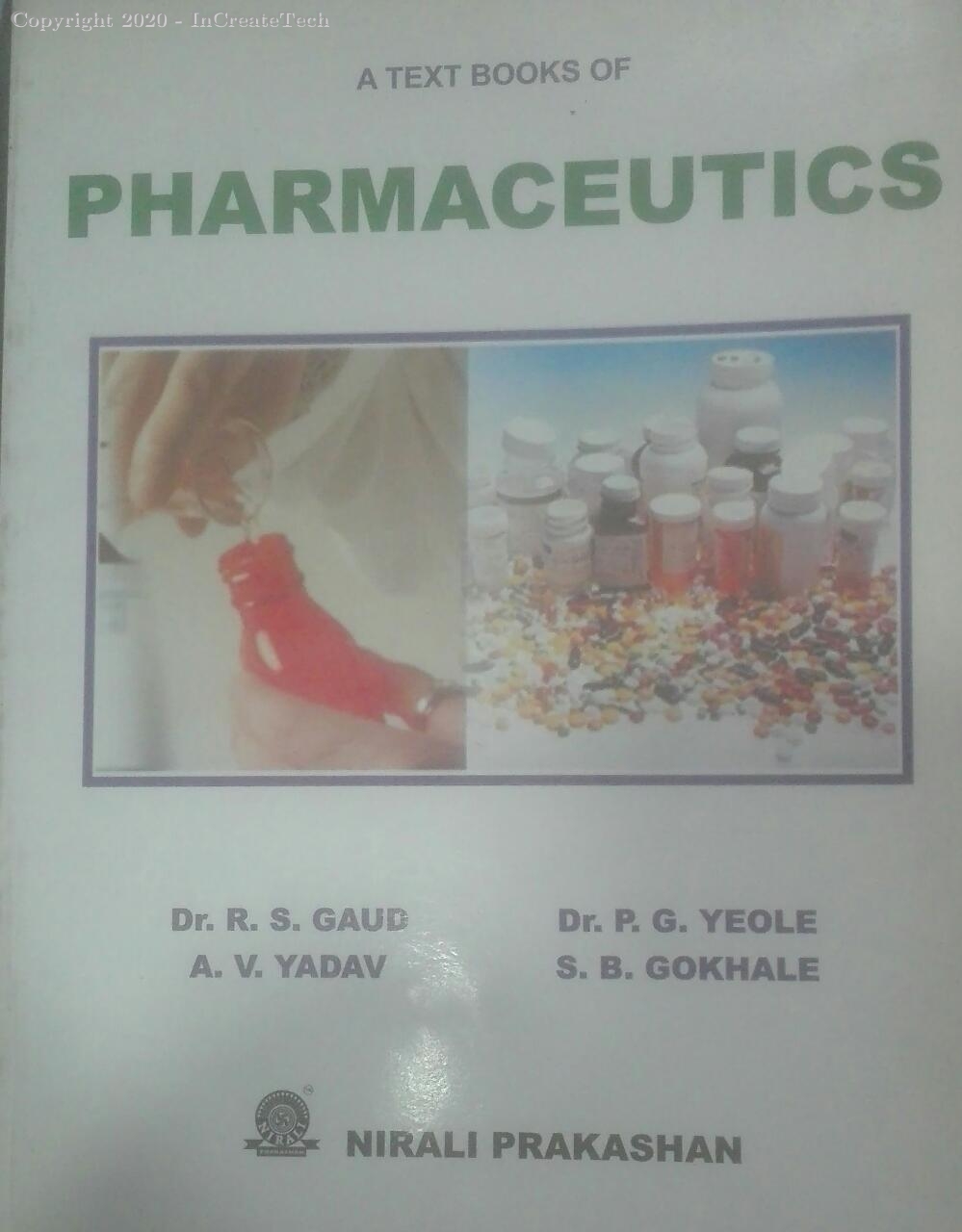 a text book of pharmaceutics