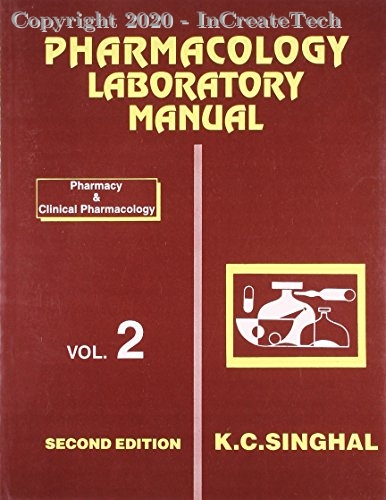 Pharmacology Laboratory Manual, Vol. 2, 2E