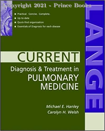 CURRENT Diagnosis & Treatment pulmonary medicine, 1e