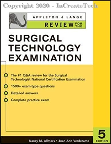 Appleton & Lange Review for the Surgical Technology Examination, 5e